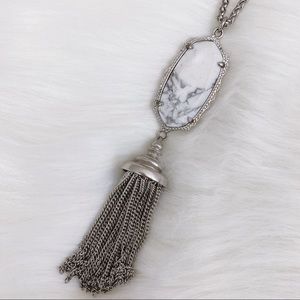 Kendra Scott Howlite Everly Pendant Necklace